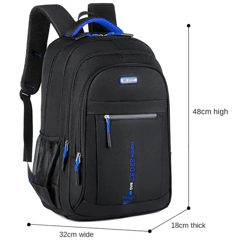 Ethan – Waterproof Oxford Rucksack for Men, Large Capacity Business & Casual Backpack 7