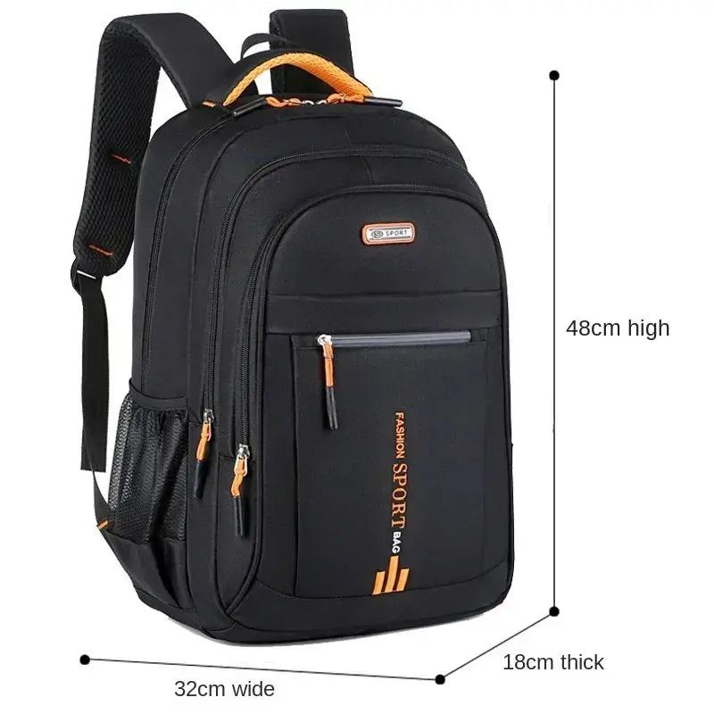 Ethan – Waterproof Oxford Rucksack for Men, Large Capacity Business & Casual Backpack 9