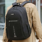 FlickPack – Waterproof Oxford Rucksack for Men, Large Capacity Business & Casual Backpack