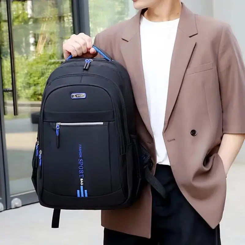 MunaWear - Backpacks - FlickPack – Waterproof Oxford Rucksack for Men, Large Capacity Business & Casual Backpack - 