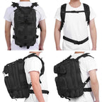 ForestBound – Classic Tactical Camouflage Backpack for Outdoor Adventures and Sports