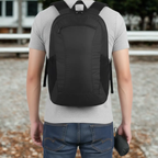 MunaWear - Backpacks - Jourelle Ultralight Waterproof Travel Backpack – 18L Capacity – Lightweight & Foldable – Ideal for Hiking & Camping - Black