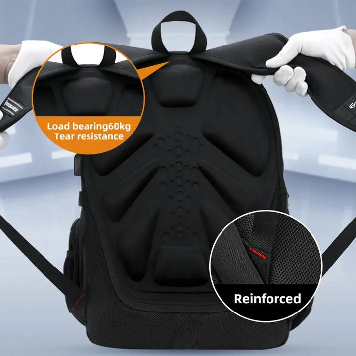 Lucas – Waterproof 17-Inch Laptop Backpack with USB Charging Port for Travel & School 5