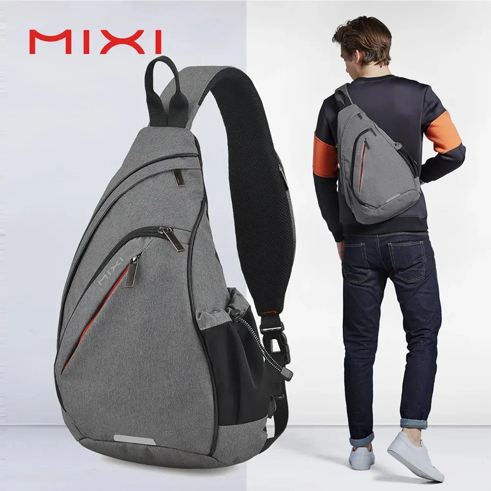 Max - Versatile One Shoulder Sling Backpack with USB Port for Travel & Sports 1