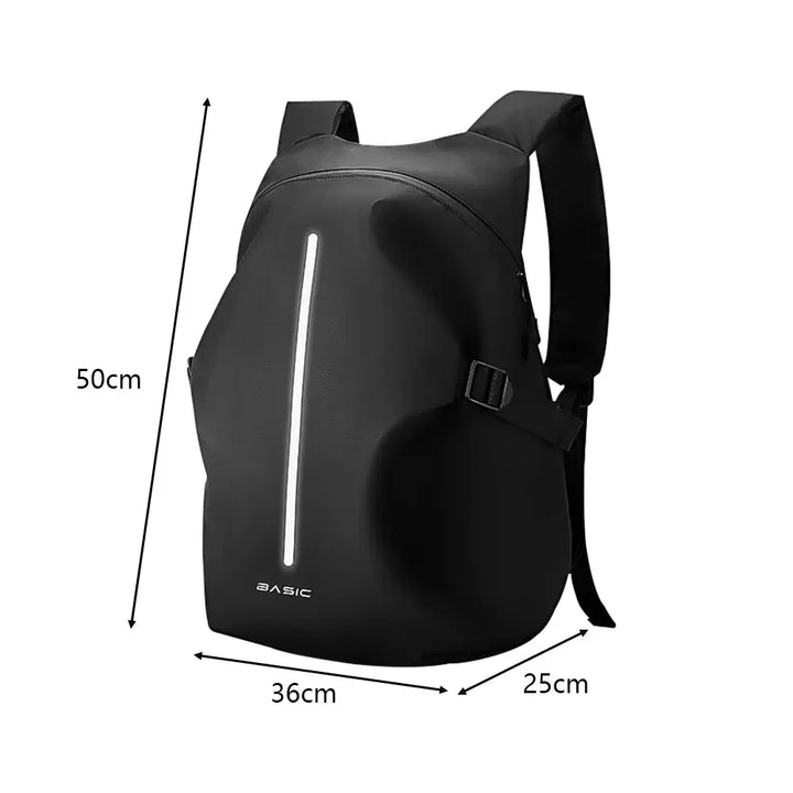 Max – Large Capacity Waterproof Motorcycle Backpack & Helmet Bag with Reflective Design 4