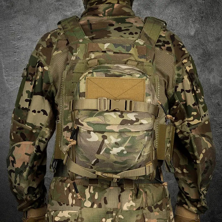 Mia - Mini Hydration Tactical Backpack with Water Bladder Carrier & Molle System 3