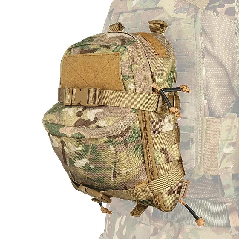 Mia - Mini Hydration Tactical Backpack with Water Bladder Carrier & Molle System 4