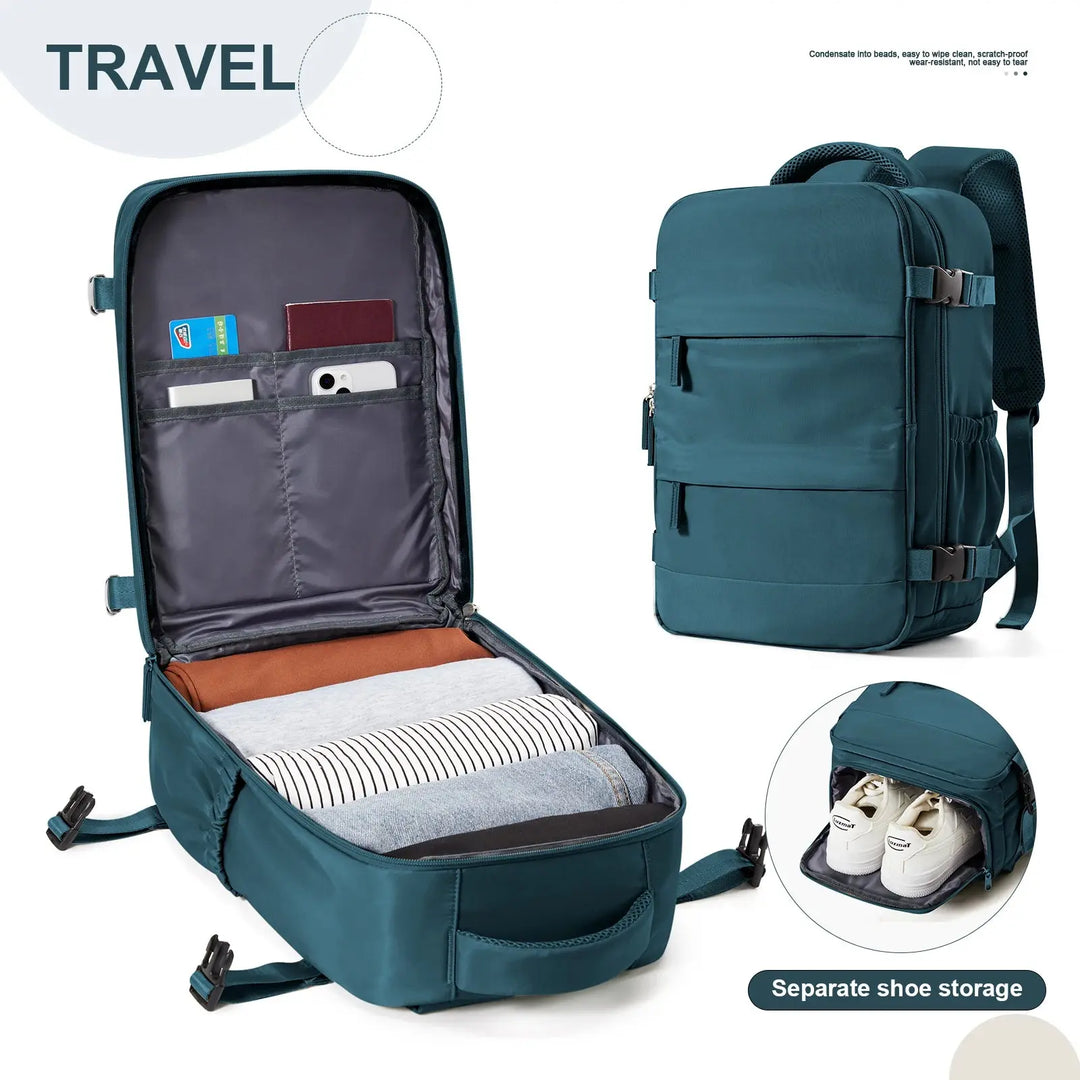 Mia – Versatile 40L Cabin Backpack for Travel & Leisure with Laptop Compartment 9