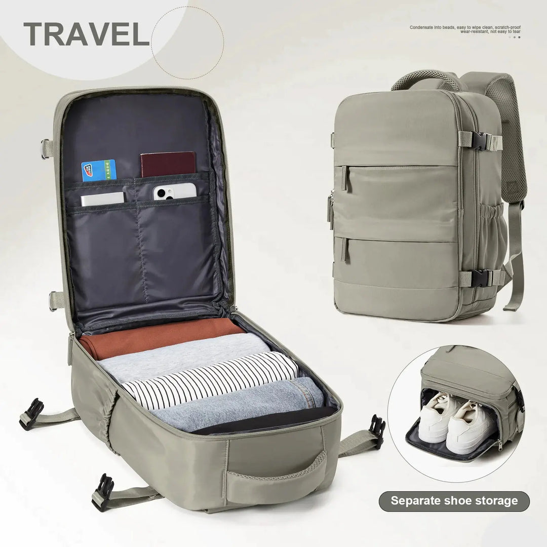 Mia – Versatile 40L Cabin Backpack for Travel & Leisure with Laptop Compartment 7