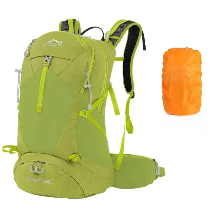 PackPort – 35L Waterproof Mountaineering Backpack for Men and Women, Ideal for Hiking and Camping