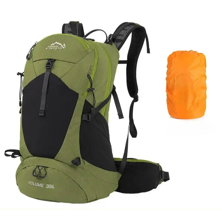 PackPort – 35L Waterproof Mountaineering Backpack for Men and Women, Ideal for Hiking and Camping