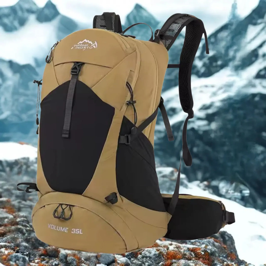 MunaWear - Backpacks - PackPort – 35L Waterproof Mountaineering Backpack for Men and Women, Ideal for Hiking and Camping - 