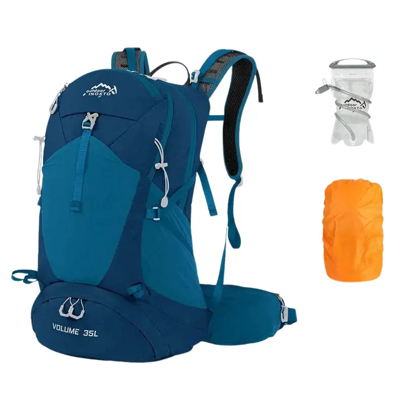 PackPort – 35L Waterproof Mountaineering Backpack for Men and Women, Ideal for Hiking and Camping