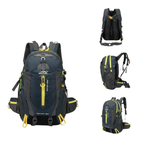 MunaWear - Backpacks - Rezen 40L Water Resistant Travel Backpack – Durable Nylon – Adjustable Straps – Perfect for Hiking & Camping - 