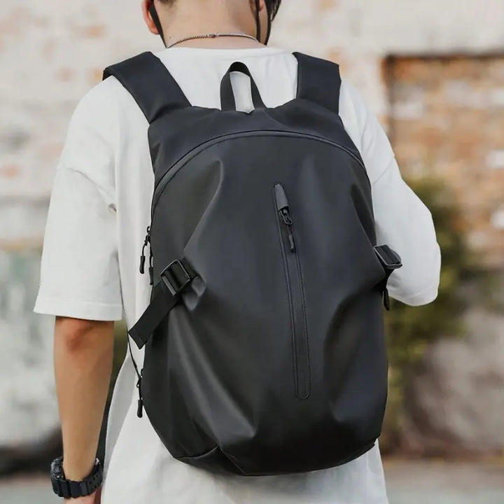 RoamGrid – Large Capacity Waterproof Motorcycle Backpack & Helmet Bag with Reflective Design