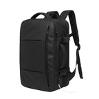 MunaWear - Backpacks - VibePack – Large Capacity Waterproof Travel Backpack for Men with USB Charging and Expandable Design - 