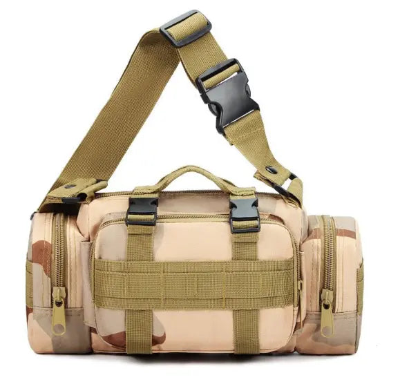 MunaWear - Bags - AdventurePro Waist Bag – Multifunctional Outdoor Bumbag – Water-Resistant – Adjustable Strap – Black, Green, Blue - 