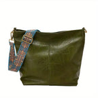 MunaWear - Bags - Liora - Chic Tote Bag With Decorative Straps For Timeless Sophistication - Green