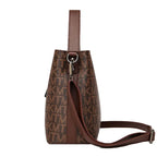 Liora - Chic Women's Bucket Bag With Double Closure For Everyday Style 5