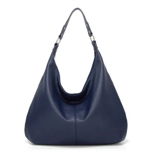 MunaWear - Bags - Liora - Chic Women's Shoulder Bag With Versatile Design For Fall Fashion - Blue