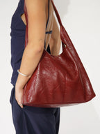 Liora - Distressed Leather Tote Bag With Timeless Elegance For Everyday Use 8