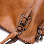 Liora - Elegant Leather Shoulder Bag With Adjustable Strap For Every Occasion 2