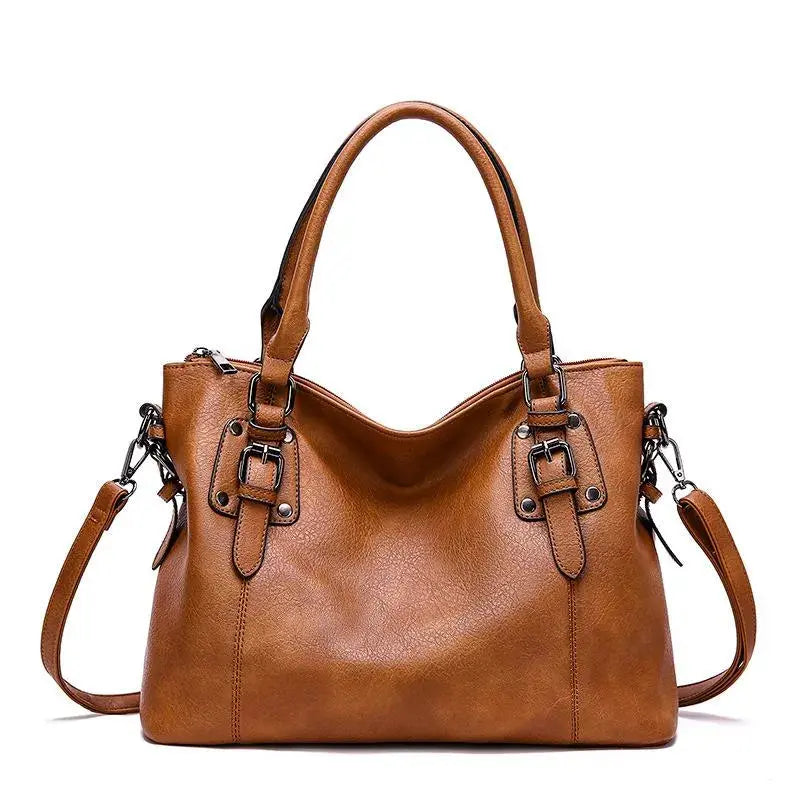 Liora - Elegant Leather Shoulder Bag With Adjustable Strap For Every Occasion 0