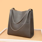 MunaWear - Bags - Liora - Elegant Women's Shoulder Bag With Timeless Design For Everyday Use - Gray