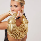 MunaWear - Bags - Liora - Elegant Women's Statement Bag With Knot Details For Fashionable Outings - 