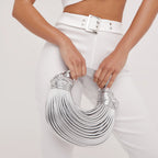 MunaWear - Bags - Liora - Elegant Women's Statement Bag With Knot Details For Fashionable Outings - 