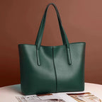 MunaWear - Bags - Liora - Elegant Women's Tote Bag With Large Capacity For Autumn Outings - Green