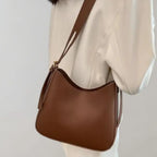 Liora - Minimalist Vegan Leather Crossbody Bag With Adjustable Strap For Everyday Elegance 1