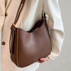 Liora - Minimalist Vegan Leather Crossbody Bag With Adjustable Strap For Everyday Elegance 0