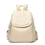 MunaWear - Bags - Liora - Stylish Anti-Theft Backpack for Everyday Use - Beige