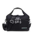 MunaWear - Bags - Liora - Stylish Anti-Theft Handbag With Multiple Compartments For Everyday Use - Black / 29x12x19cm