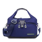 MunaWear - Bags - Liora - Stylish Anti-Theft Handbag With Multiple Compartments For Everyday Use - Blue / 29x12x19cm