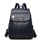 MunaWear - Bags - Liora - Stylish Anti-Theft Travel Backpack With Large Capacity For Daily Adventures - Navy Blue