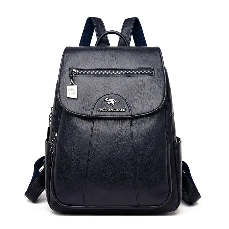 MunaWear - Bags - Liora - Stylish Anti-Theft Travel Backpack With Large Capacity For Daily Adventures - Navy Blue