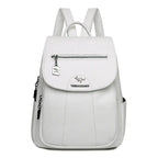 MunaWear - Bags - Liora - Stylish Anti-Theft Travel Backpack With Large Capacity For Daily Adventures - White