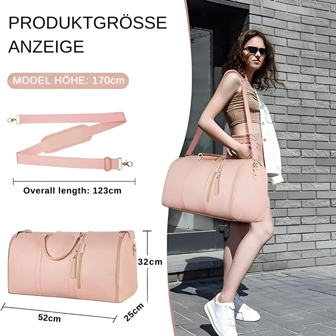 Liora - Stylish Foldable Travel Bag With Waterproof Design For Effortless Journeys 1