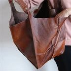 MunaWear - Bags - Liora - Stylish Leather Tote Bag With Spacious Design For Everyday Use - 