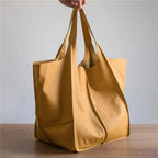 MunaWear - Bags - Liora - Stylish Leather Tote Bag With Spacious Design For Everyday Use - 