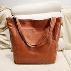 Liora - Stylish Leather Tote Bag With Timeless Design For Everyday Use 1