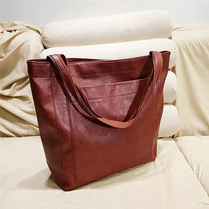 Liora - Stylish Leather Tote Bag With Timeless Design For Everyday Use 6