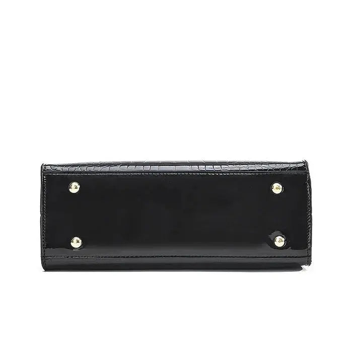 MunaWear - Bags - Liora - Stylish Women's Handbag With Glossy Finish For Casual And Formal Occasions - 