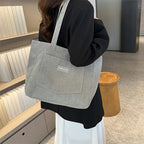 Liora - Stylish Women's Handbag in High-Quality Corduroy for Everyday Use 4