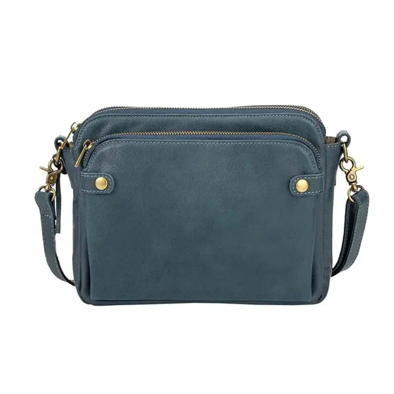 MunaWear - Bags - Liora - Versatile Shoulder Bag With Elegant Design For Everyday Use - Blue
