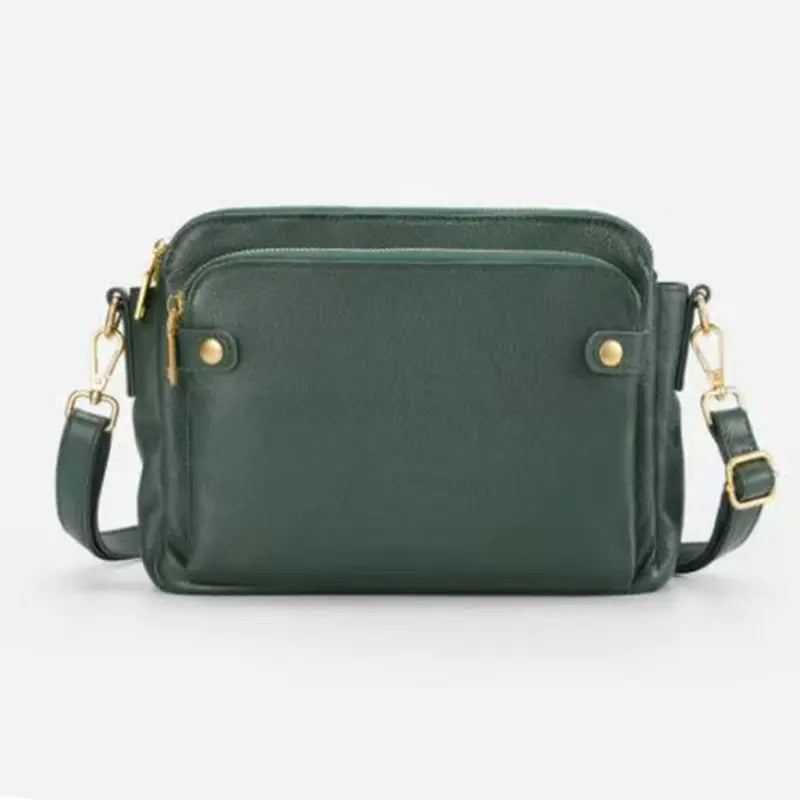 MunaWear - Bags - Liora - Versatile Shoulder Bag With Elegant Design For Everyday Use - Green