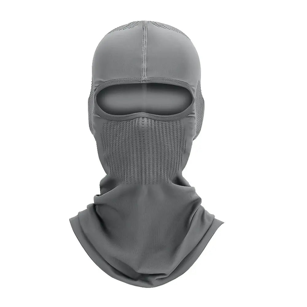 Caden – High-Elasticity Balaclava Hat With Breathable Fabric For Outdoor Sports- Gray