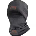 Etris – Versatile Knit Balaclava Mask With Thermal Fleece For Skiing And Winter Adventures- Dark Gray